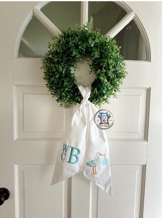 Baby Wreath Sash