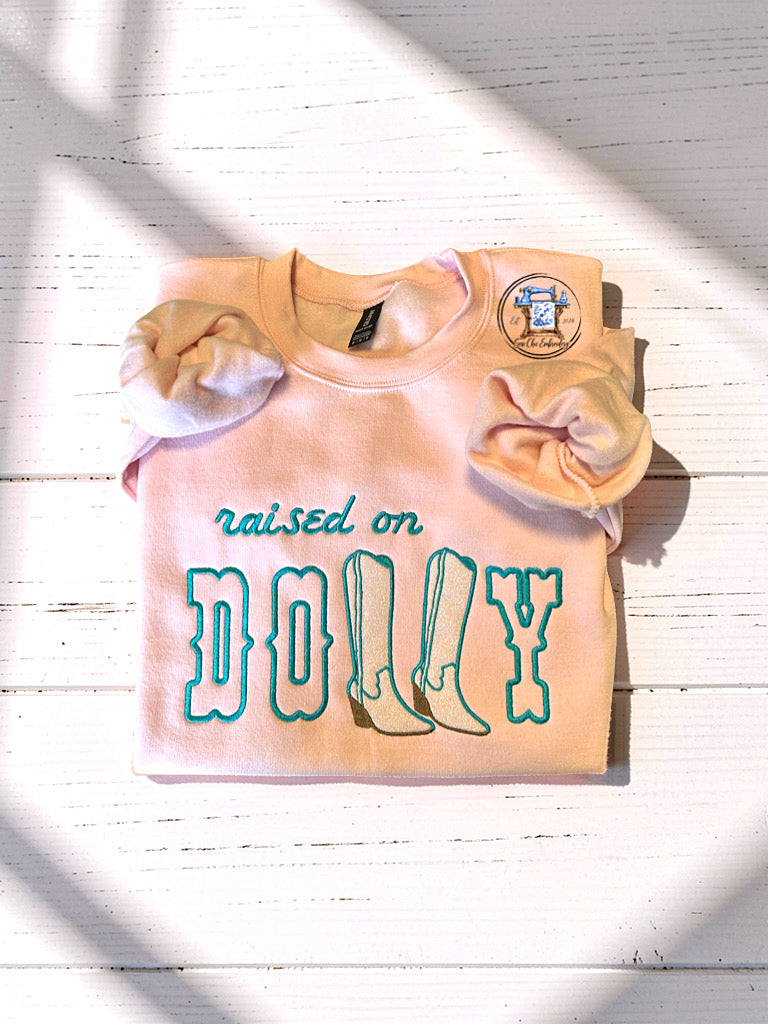 Raised on Dolly Crewneck