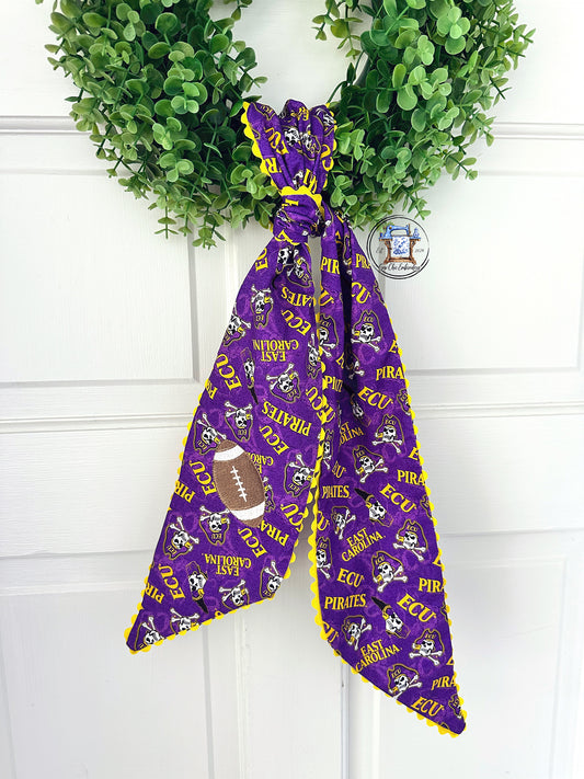 ECU Football Wreath Sash